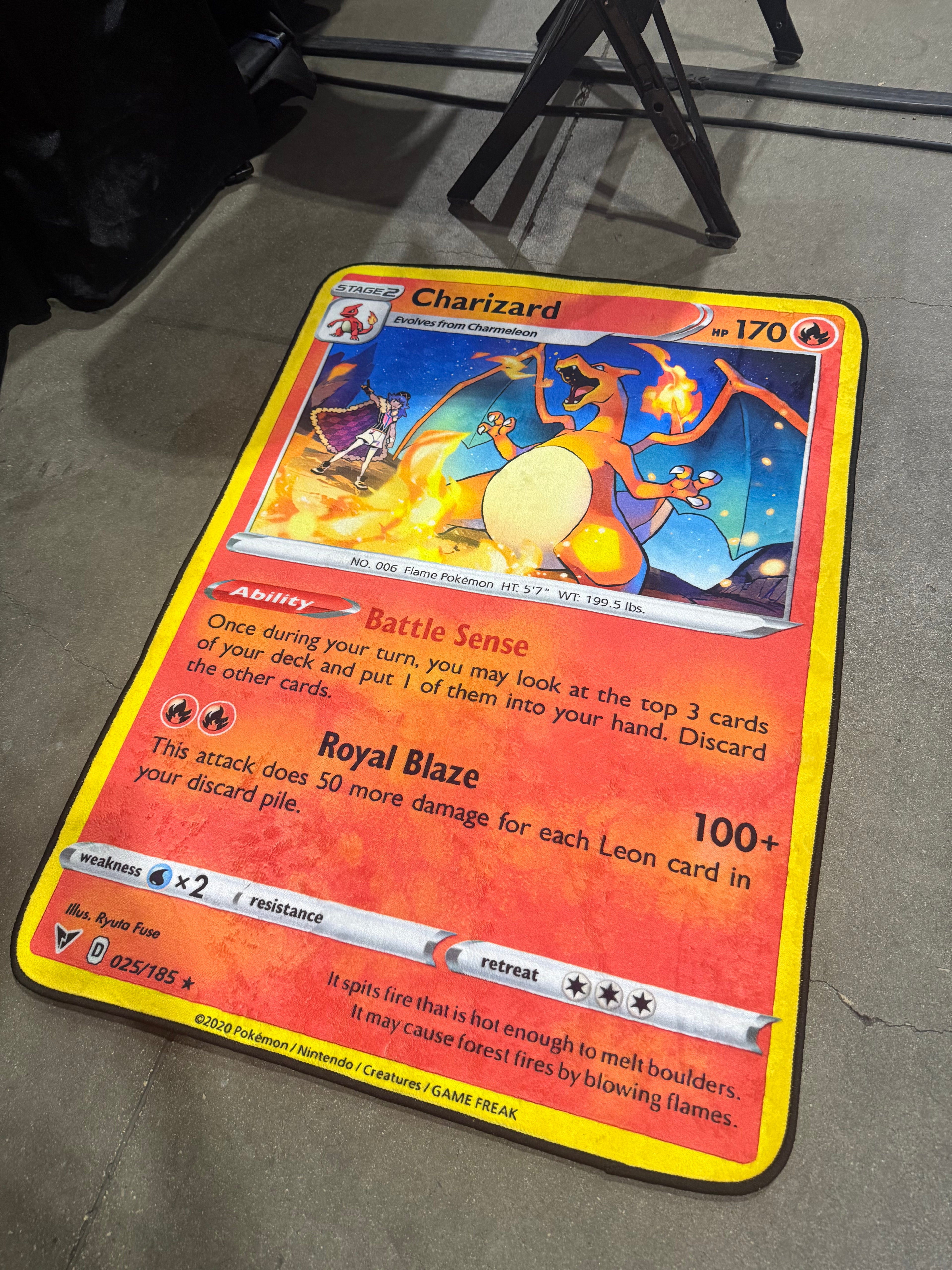Char Leon Card Rug